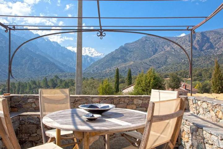 Location de vacances pour 4 personnes, avec vue et terrasse, animaux acceptés à Moltifao - 4