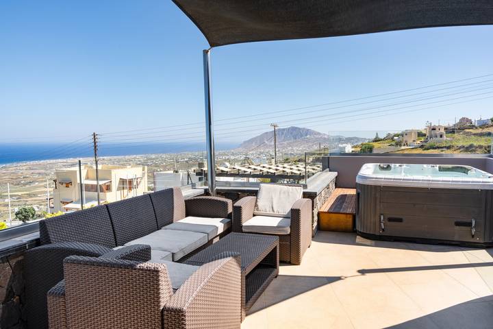 Ferienhaus für 6 Personen, mit Garten auf Santorin - 2