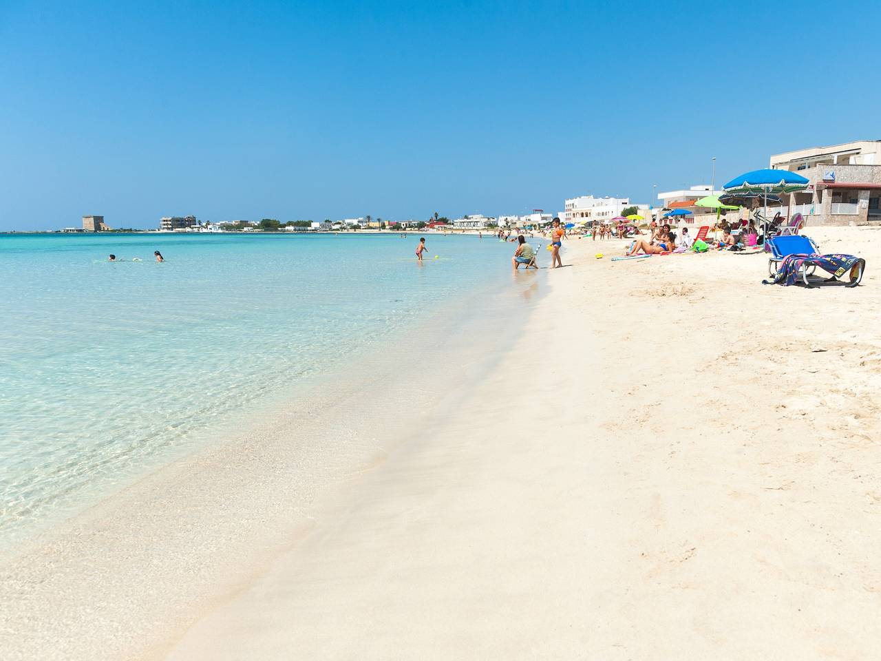 Casa de vacaciones para 8 personas con jardín in Porto Cesareo, Golfo de Tarento