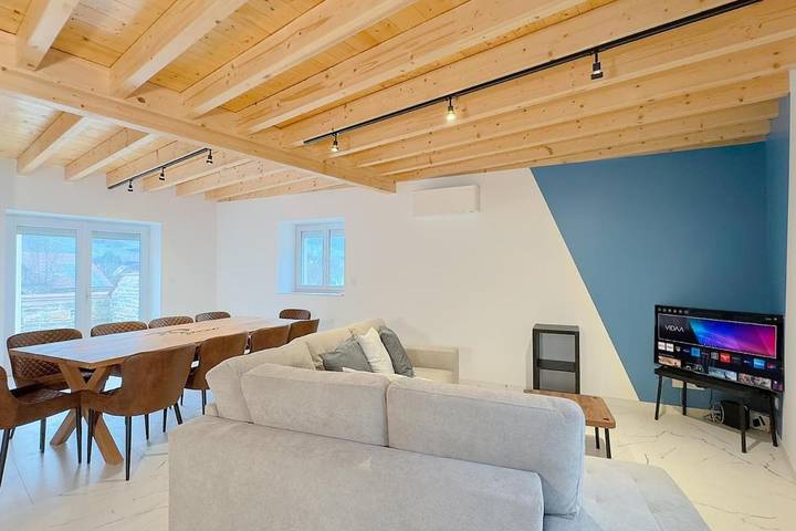 Maison de vacances pour 10 personnes, avec vue et terrasse