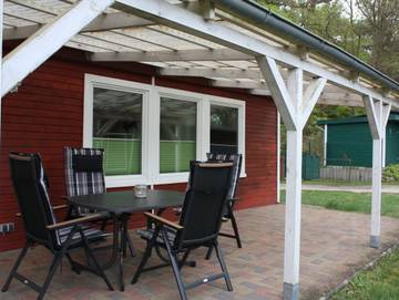 Ferienhaus für 4 Personen, mit Terrasse und Garten in Ganzlin