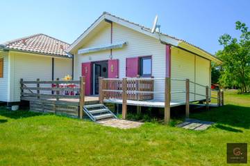 Chalet pour 4 personnes, avec jardin et terrasse en Nouvelle-Aquitaine