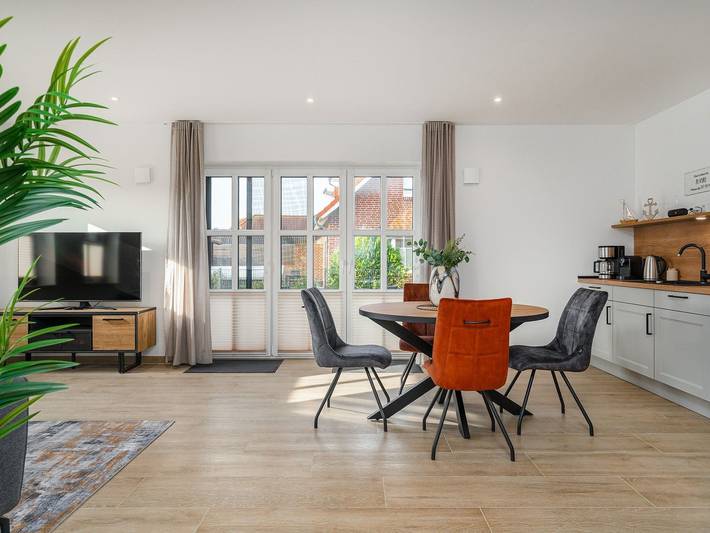 Ferienwohnung für 2 Personen, mit Terrasse und Garten, mit Haustier in Greetsiel