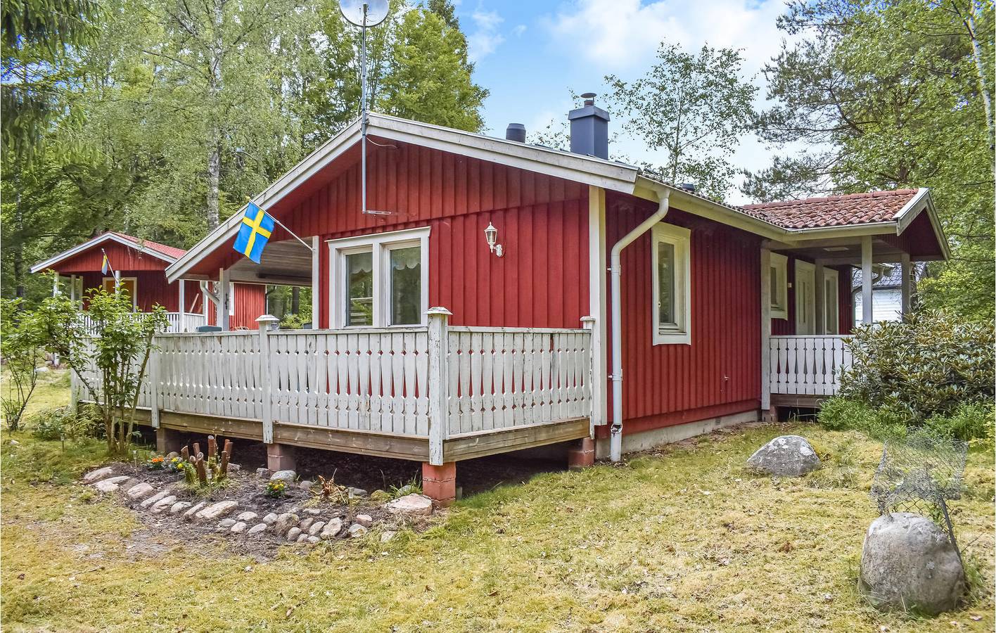 Hus för 4 Personer, med terass och trädgård