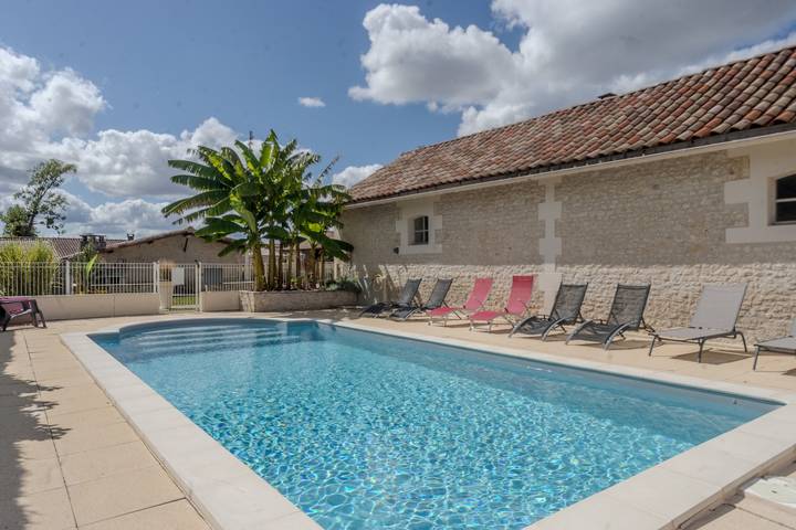 Maison de vacances pour 26 personnes, avec Jardin en France