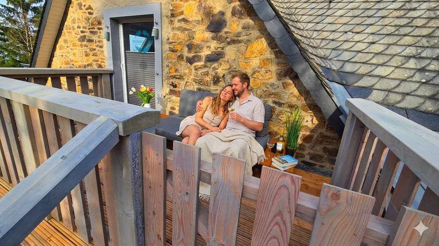 Ferienwohnung für 4 Personen, mit Garten und Ausblick, mit Haustier - 1