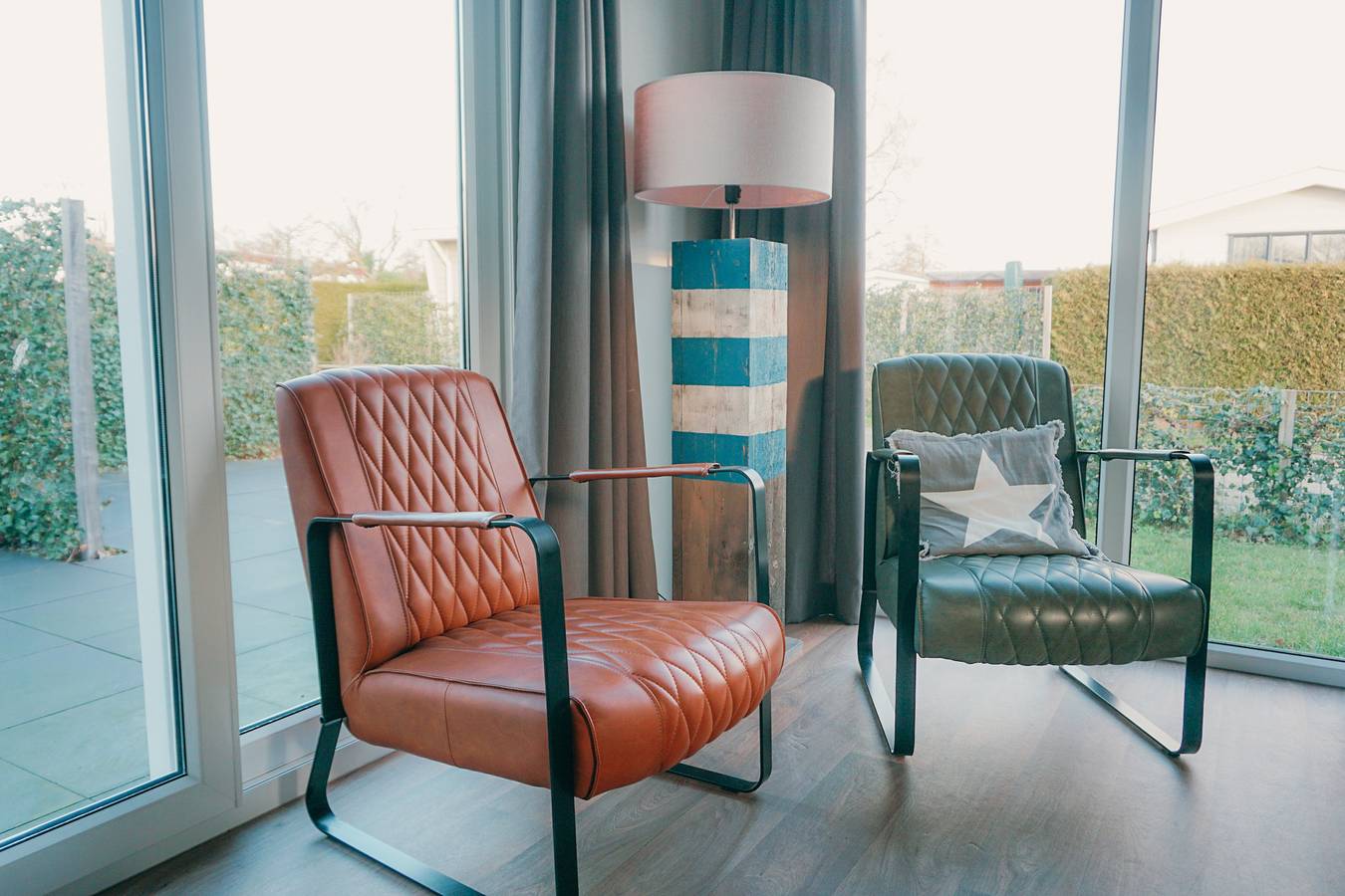 Recreatiepark De Boshoek — Veluwelodge Xl met sauna | 6 personen in Veluwe