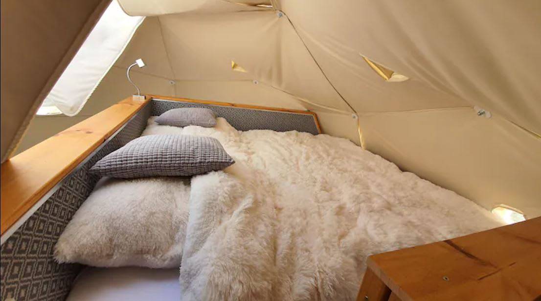 Hain Glamp Karkonosze – glamping tent with jacuzzi & sauna in Przesieka, Sudetos (Polônia)