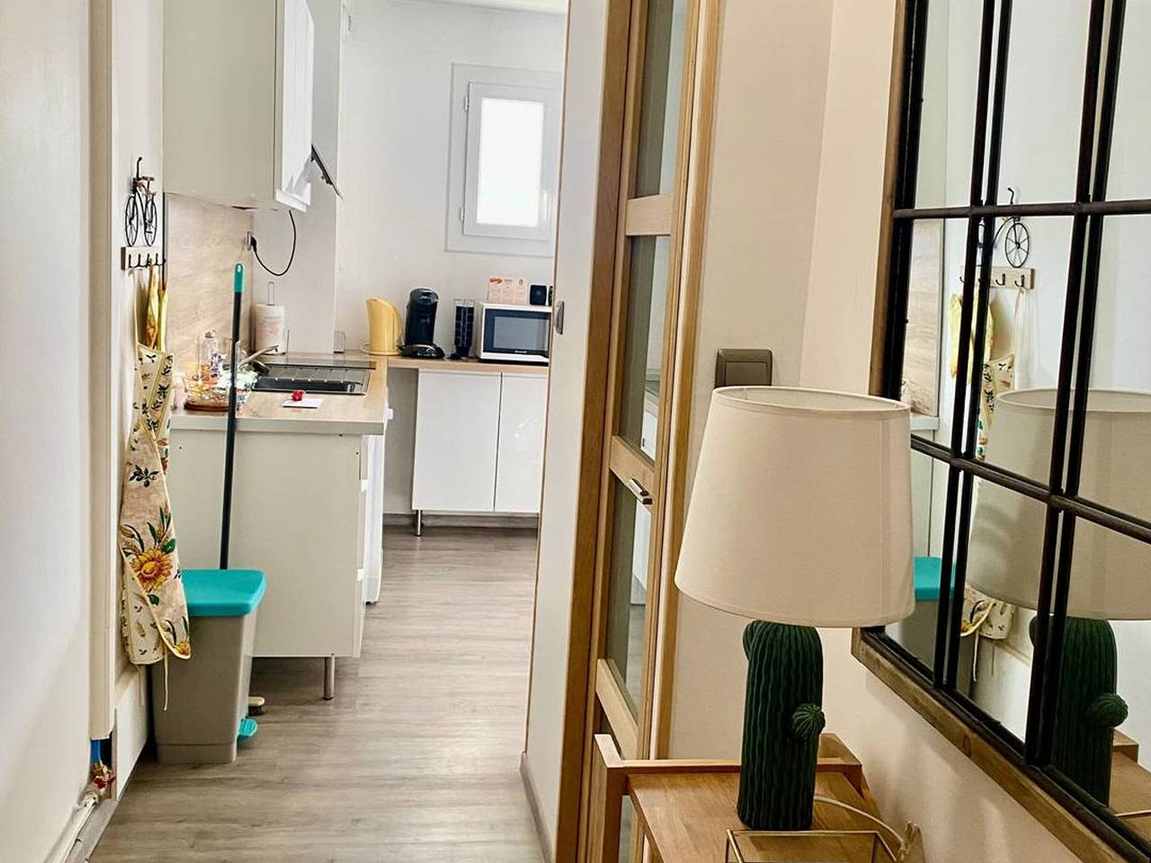 Entire apartment, Cozy F2 Apartment with Terrace, Parking, Wifi - Close to Thermal Baths and Town Center in Amélie-les-Bains-Palalda, Mediterranean Coast (France)