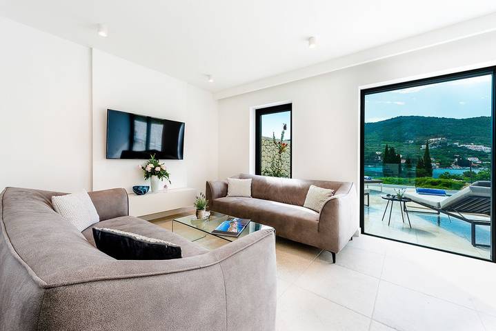 Villa pour 8 personnes, avec terrasse et jardin à Zaton - 4