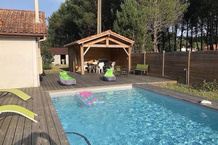 Maison de vacances pour 6 personnes, avec terrasse et jardin, animaux acceptés