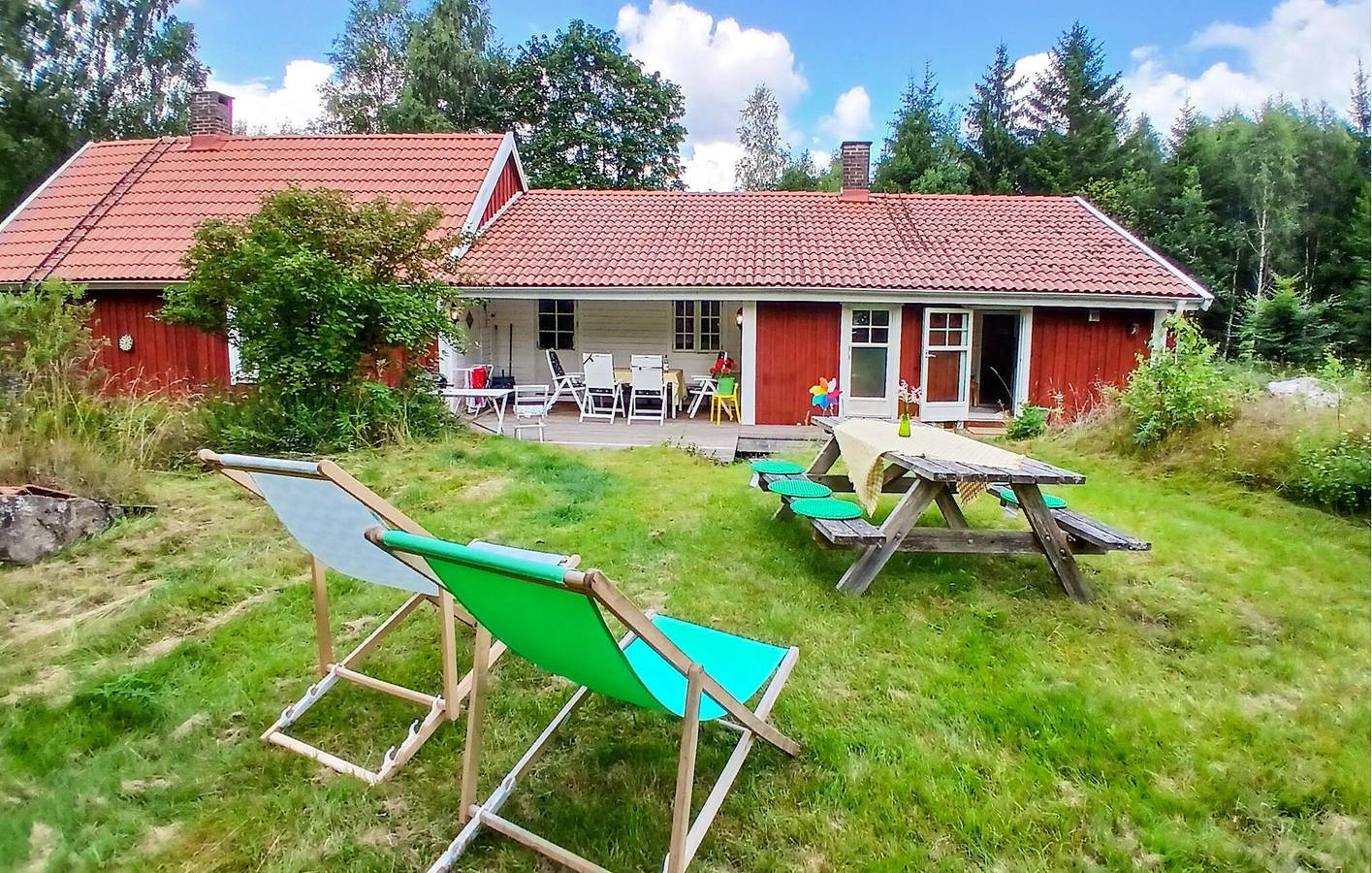 Ferienhaus für 6 Personen mit Terrasse in Osby und Umgebung