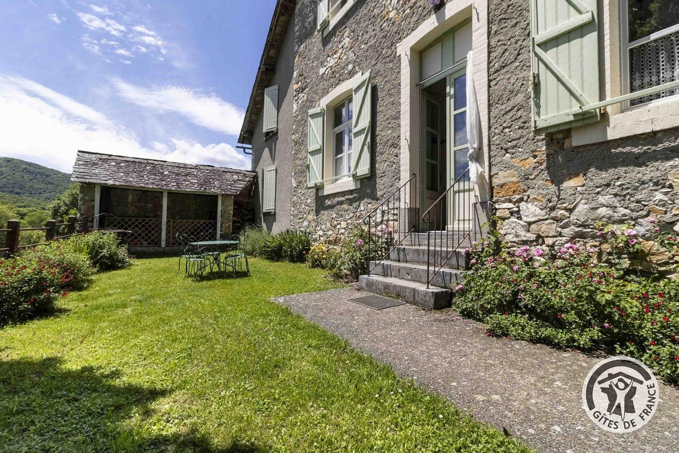 Casa de huéspedes para 4 personas con jardín in Galey, Parque Natural Regional de los Pirineos de Ariège