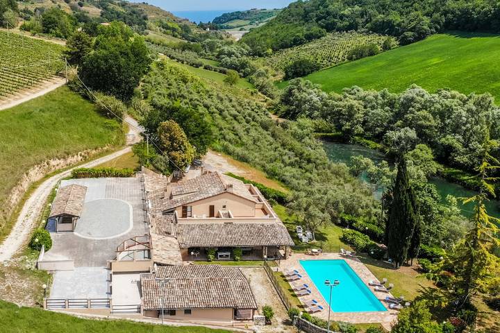 Villa für 14 Personen, mit Pool in Marche - 3