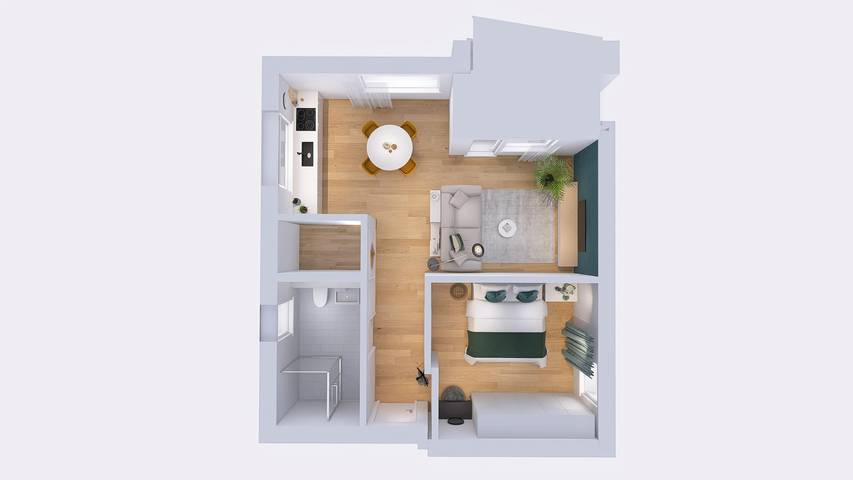 Ganze Ferienwohnung, Appartement mit Balkon/Terrasse in Detmold, Kreis Lippe