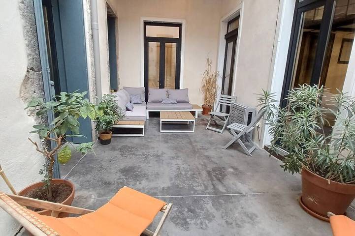 Ferienwohnung für 8 Personen, mit Terrasse in Sete