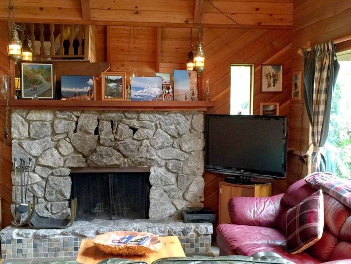 Gemütliche Hütte mit Wi-Fi, Kamin und Whirlpool in Glacier, Mount Baker-Snoqualmie Nationalwald