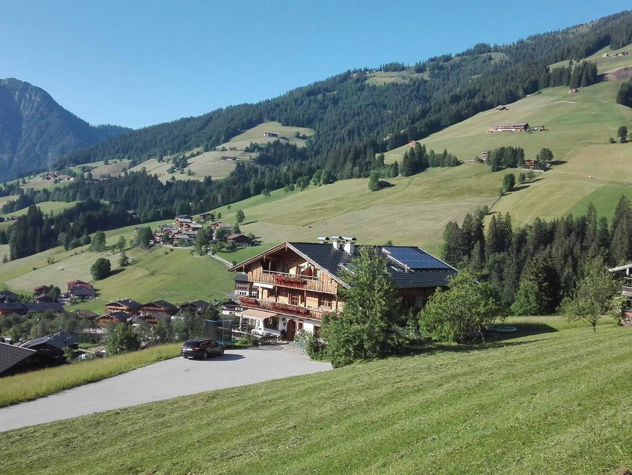 Ganze Ferienwohnung, Pension Schiessling - Appartement Wiedersbergerhorn in Inneralpbach, Alpbach