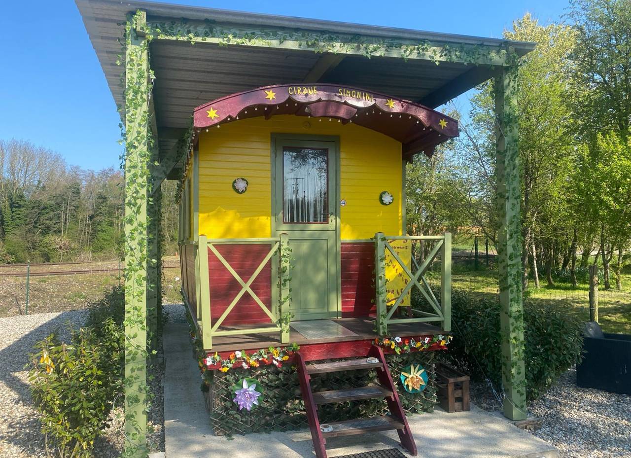 Roulotte pour les amoureux in Noyelles-sur-Mer, Région d'Abbeville