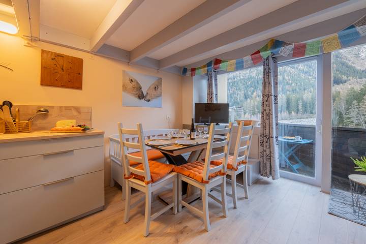 Gîte pour 4 personnes, avec balcon, animaux acceptés dans Argentière - 2