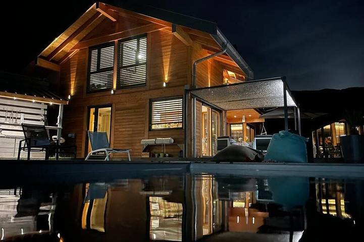 Maison pour 6 personnes, avec jacuzzi ainsi que jardin et balcon à Saint-Martin-d'Uriage