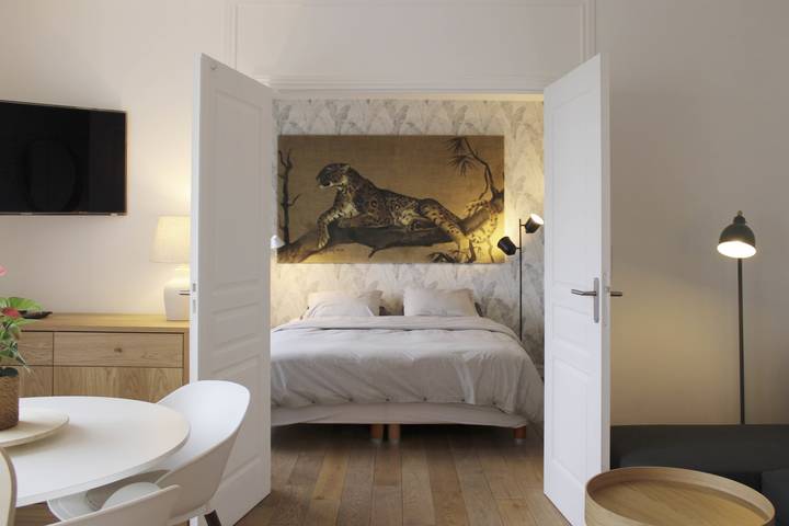 Apartamento entero, Roland Garros - Design T2 - Chic & Retreat in Boulogne-Billancourt, Altos del Sena