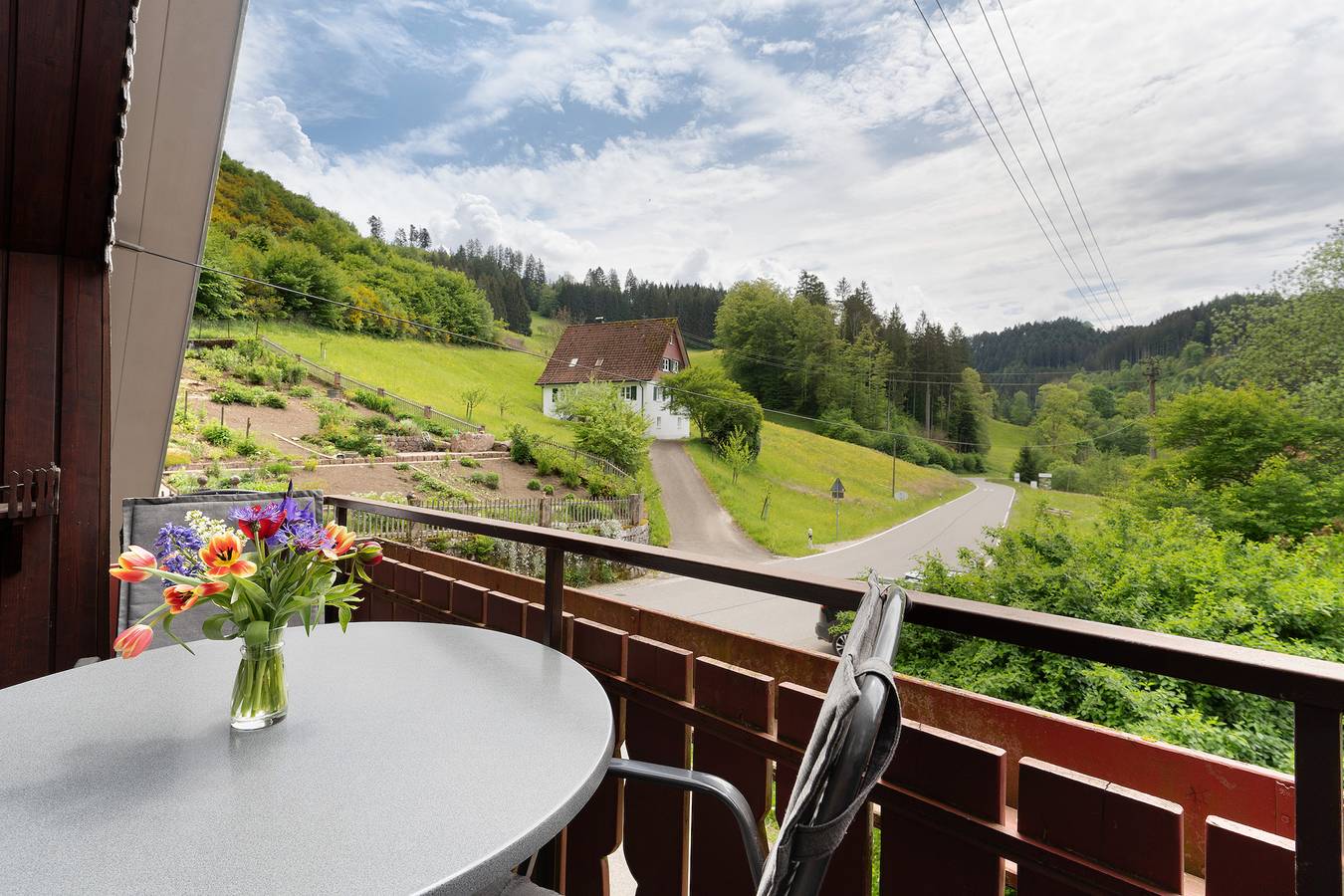 Ferienhaus 'Haus 2 Hanselishof - 2 Wohnungen' mit Bergblick, Gemeinschaftsgarten und Wlan in Schenkenzell, Mittlerer Schwarzwald