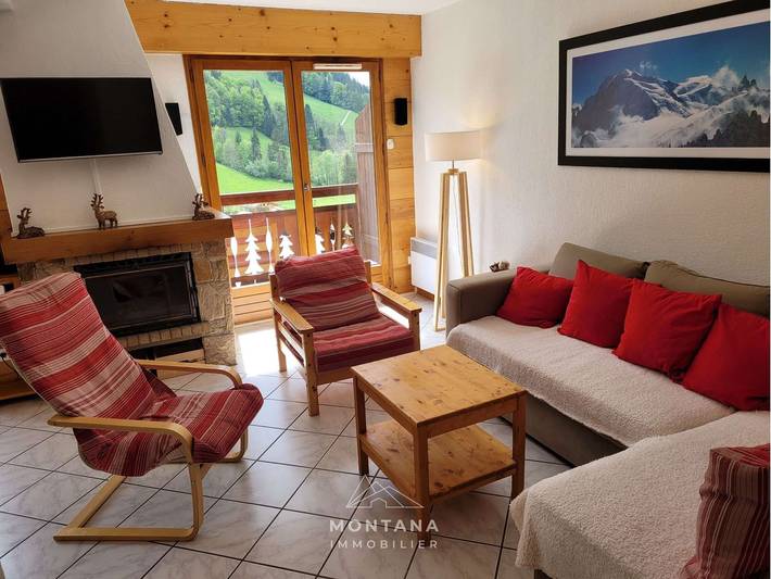 Chalet pour 6 personnes, avec balcon à Le Grand-Bornand - 3