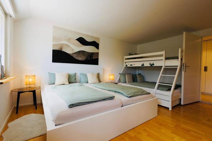Apartamento de férias para 5 pessoas, com jardim e vista - 1