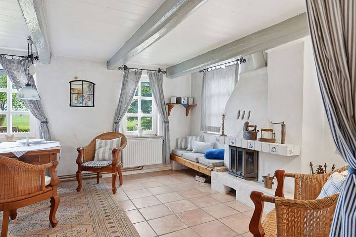 Ferienhaus für 6 Personen, mit Ausblick und Garten, mit Haustier