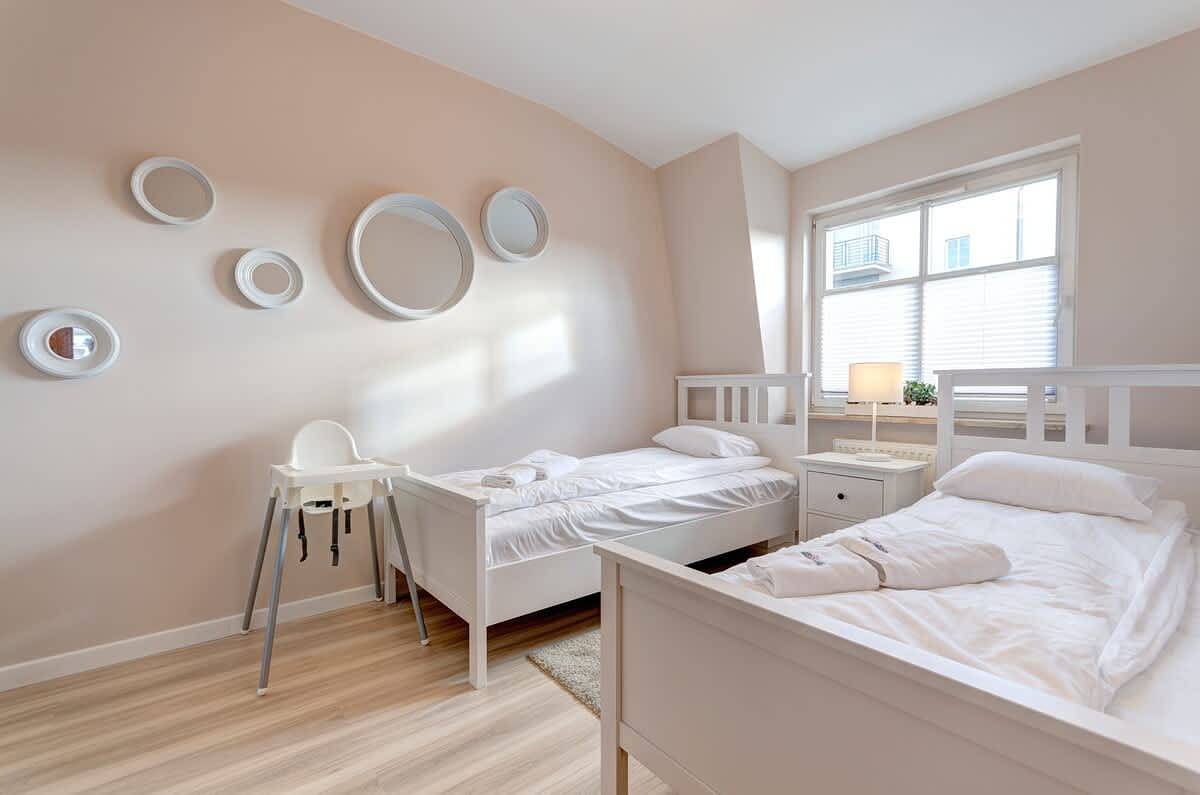 Ganze Wohnung, Ferienwohnung für 6 Personen mit Balkon/Terrasse in Zoppot, Dreistadt