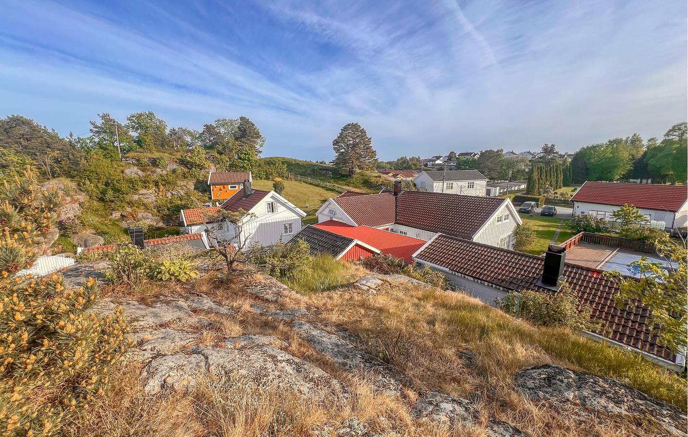 Ferienhaus für 6 Personen mit Terrasse in Grimstad