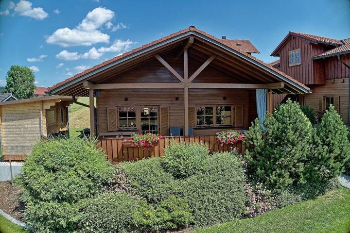Chalet für 4 Personen, mit Garten und Sauna sowie Whirlpool und Terrasse im Bayerischer Wald - 3