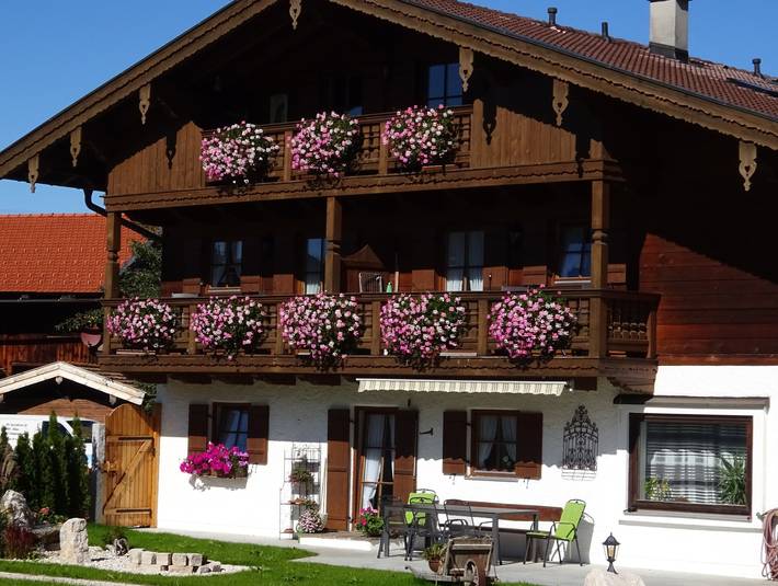 Ferienwohnung für 2 Personen, mit Balkon und Balkon/Terrasse in Inzell - 4