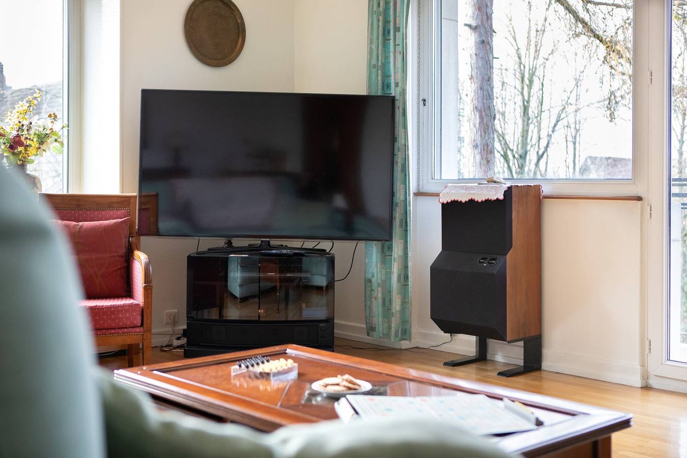 Maison Bellevue: Uitzicht op de bergen, gedeeld terras en Wi-Fi in Brunstatt, Mülhausen en omgeving