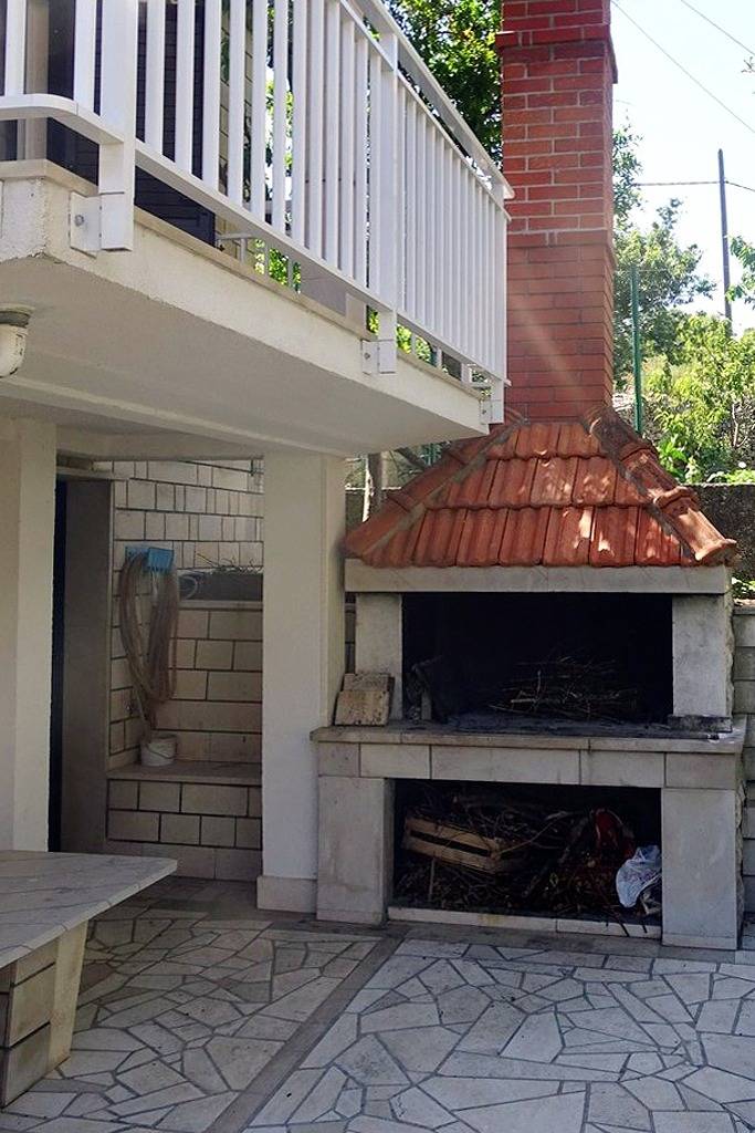 Cały apartament, Dwupokojowy apartament z tarasem i widokiem na morze Sumartin, Brač A-2951-a in Sumartin, Brac