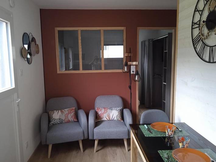Gîte pour 2 personnes, avec jardin ainsi que terrasse et vue à Saint-Étienne-au-Mont - 4