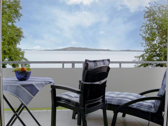 Ferienwohnung für 4 Personen, mit Balkon und Ausblick in Putbus