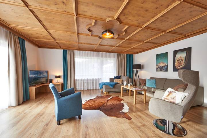 Ferienwohnung für 2 Personen, mit Balkon und Garten sowie Ausblick in Garmisch-Partenkirchen