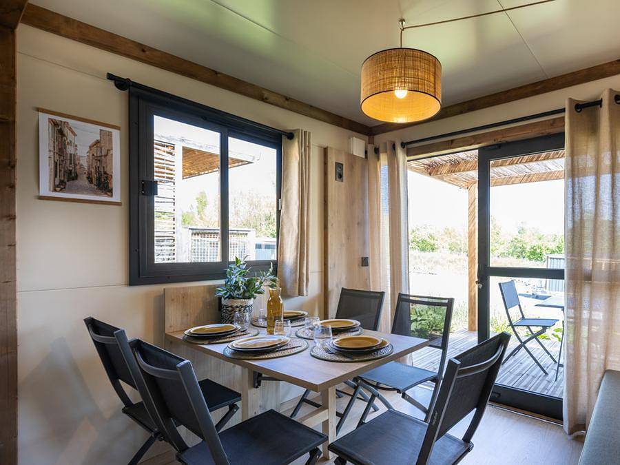 Camping La Forêt - Chalet 5 personas - Satori - 2 habitaciones in Lourdes (Altos Pirineos), Altos Pirineos