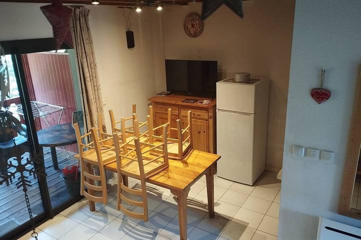 Appartement de vacances pour 6 personnes, avec balcon ainsi que sauna et jardin