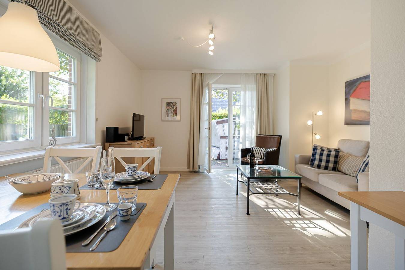Ganze Wohnung, Kuddel-stilvoller Rückzugsort mit Terrasse, Garten und Nordseeflair. in Westerland, Sylt (Gemeinde)