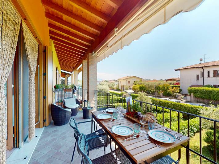 Appartamento per 4 persone, con balcone a Puegnago del Garda