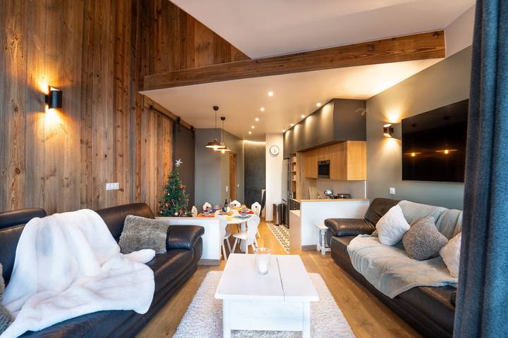 Chalet pour 11 personnes, avec balcon à Avoriaz - 2