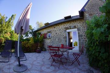 Maison de vacances pour 4 personnes, avec jardin et terrasse en Normandie