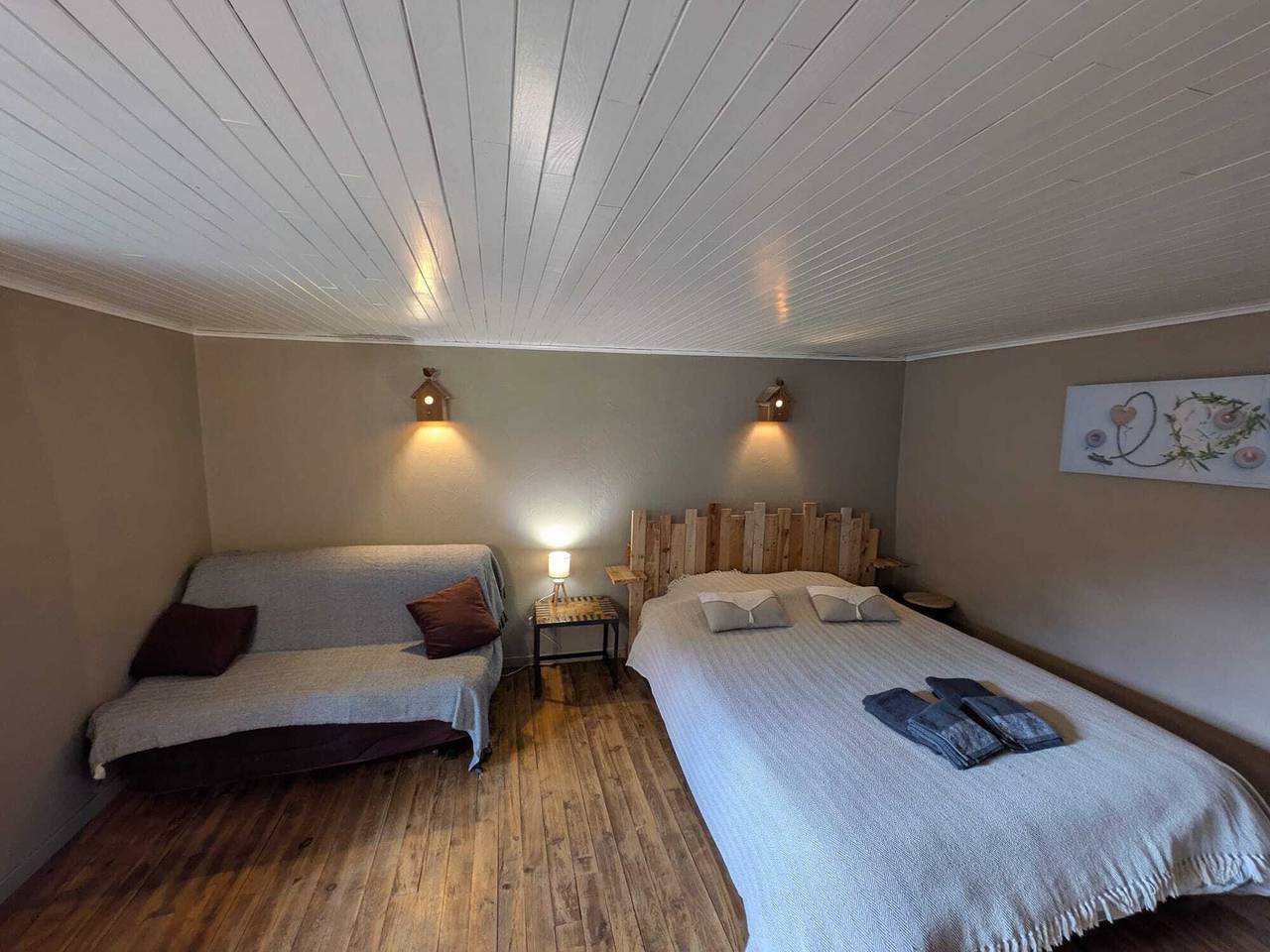 Chambre d'hôtes familiale écolieu La Renardière - Chambre in Étables, Région de Tournon-sur-Rhône
