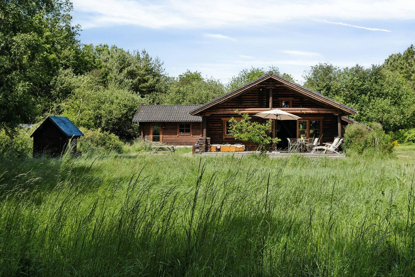 Familienfreundliches Haus mit Blick auf die Felder und in Strandnähe in Aalborg und Umgebung