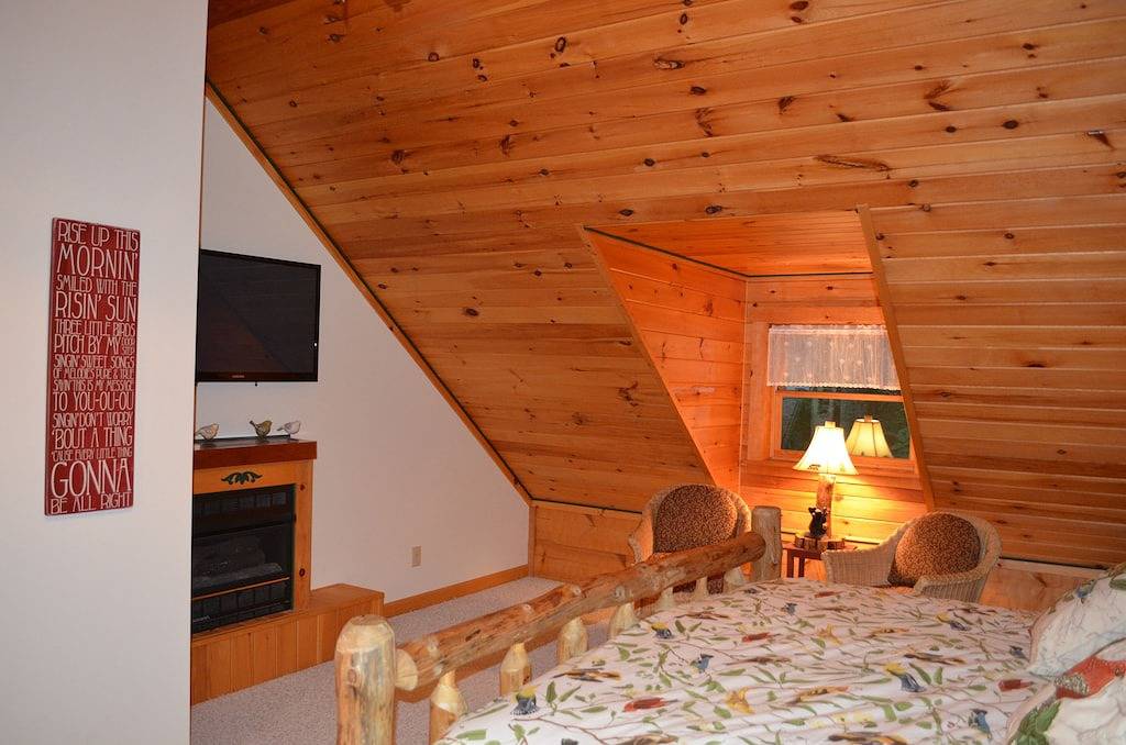 Log Cabin for 8 Guests in Cosby (TN), Cocke County