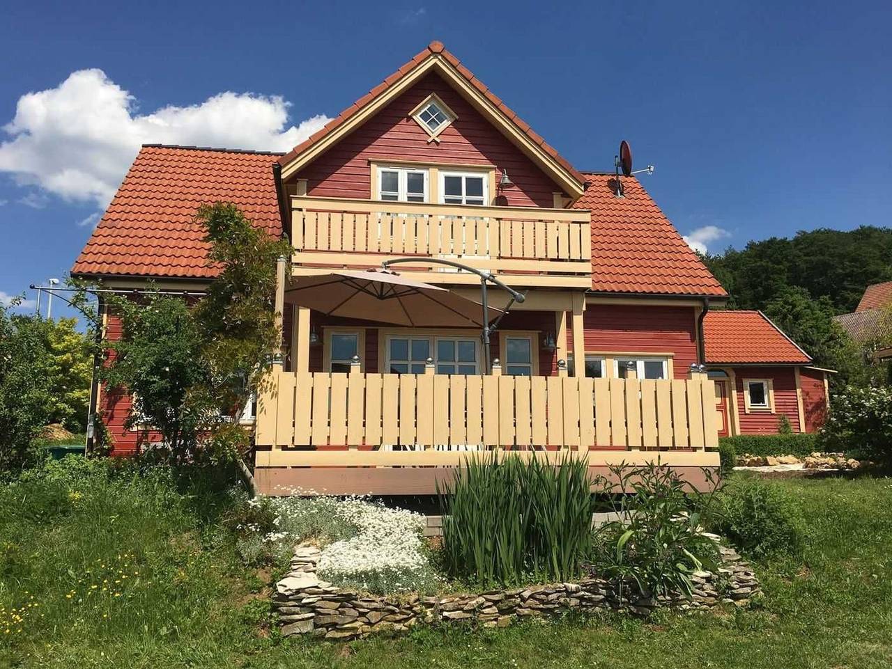 Holzferienhaus Funk - Holzferienhaus Funk in Gößweinstein, Fränkische Schweiz