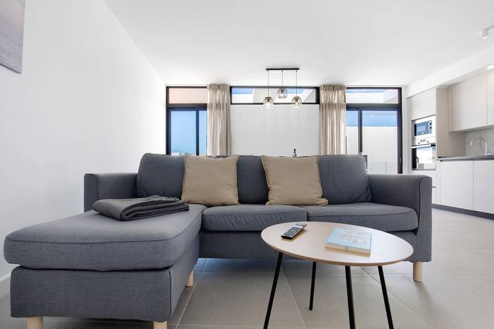 Apartamento entero, Apartamento de vacaciones 'Las Cuestitas Relax' con vistas a la montaña, terraza privada y Wi-Fi in Pájara, Fuerteventura